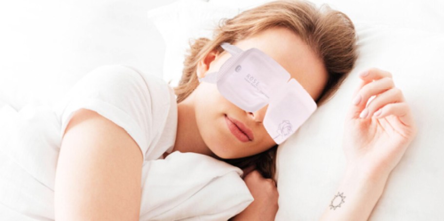 Self-Heating Steam Eye Masks 10-Pack Just $6 Shipped for Prime Members (Reg. $15)