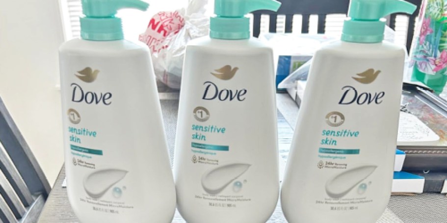 Dove Body Wash 3-Pack Just $14 Shipped on Amazon (Reg. $30)