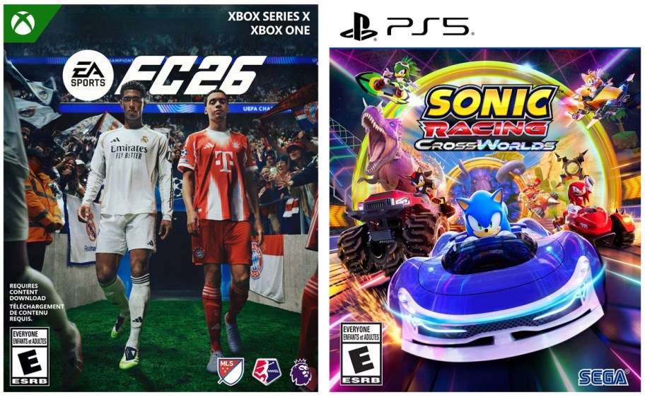 EA Sports FC 26 and Sonic Racing- CrossWorlds Launch Edition