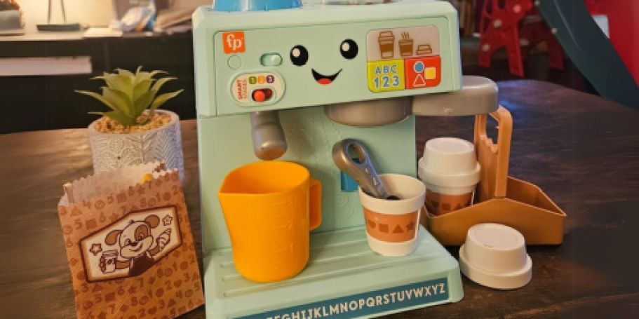 Fisher-Price Laugh & Learn Coffee Café Just $13 on Walmart.com | Toddler Gift Idea