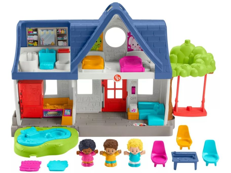 Fisher-Price Little People Friends Play House stock image