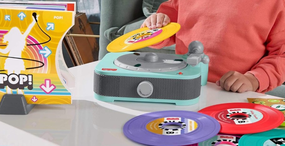 Fisher-Price Deluxe Rockin’ Record Player Only $24.99 (Reg. $43)
