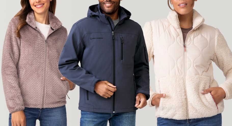 60% Off Free Country Jackets + Free Shipping | Lots of Styles UNDER $35 Shipped!