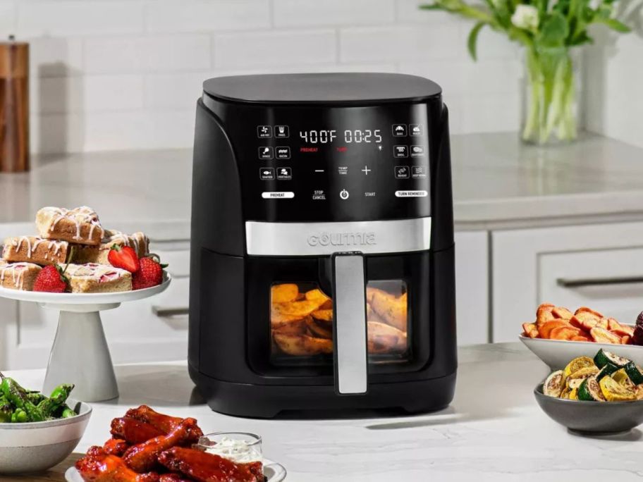 Gourmia 6-Quart Air Fryer on counter