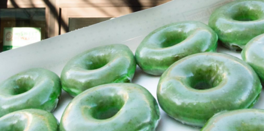 FREE Krispy Kreme Original Glazed Dozen w/ Purchase of Any Dozen (Includes Grinch Flavor)