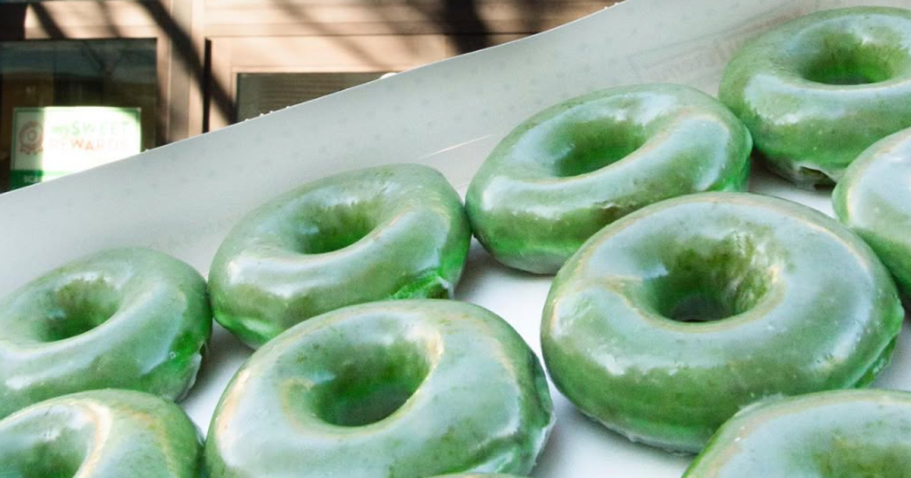 FREE Original Glazed Dozen w/ Purchase of Any Dozen (Includes NEW Grinch Green Glazed)