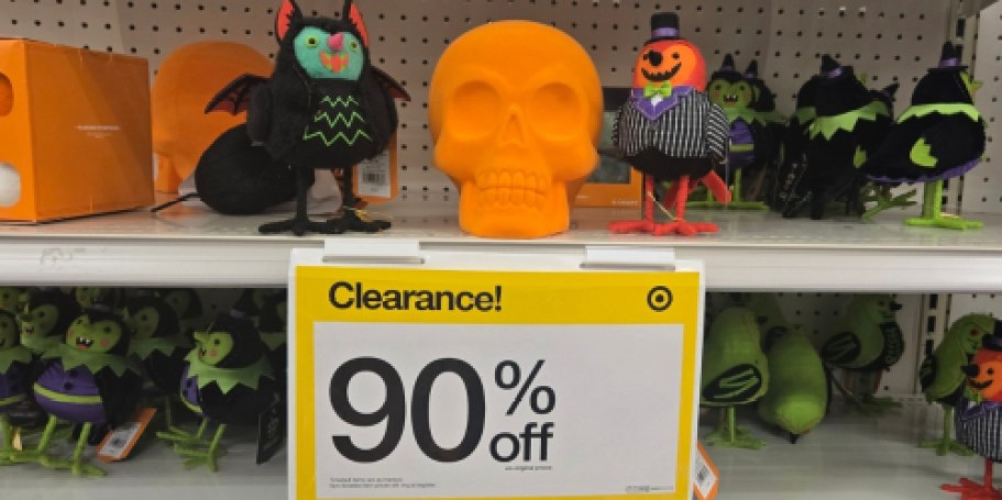 RUN! 90% Off Target Halloween Clearance | Score 50¢ Decor & MUCH More!