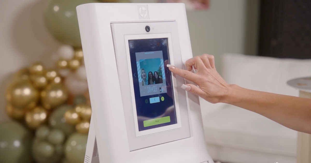 This HP Personal Photo Booth is One of Amazon’s Hottest New Items (& Save $50 Now!)