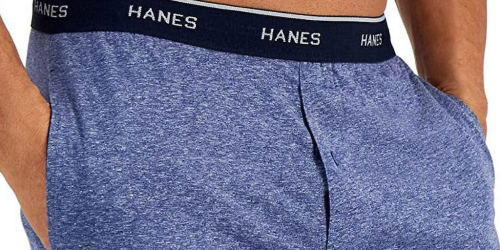 Hanes Men’s Sleep Pants Just $7.98 on Walmart.com – Includes Sizes Up to 5XL