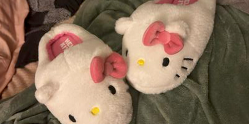 Hello Kitty Slippers JUST $4.98 on Walmart.com (Reg. $25)