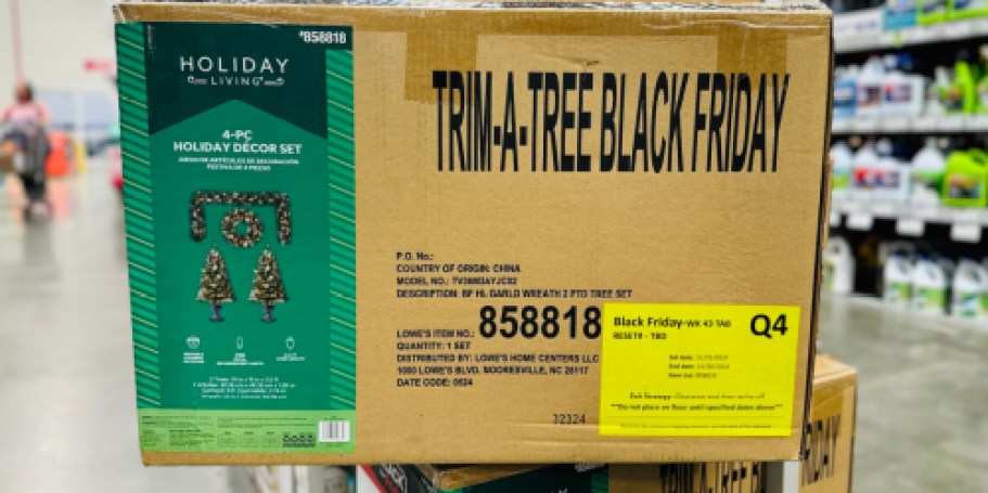 Pre-Lit Christmas Tree Decor Set Only $59 Shipped ($149 Value) | Sells Out Every Year