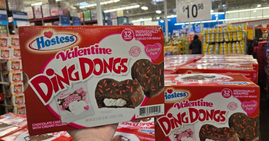 Hostess Valentine Ding Dongs