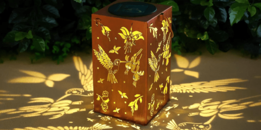 Hanging Solar Lantern ONLY $9.79 Shipped for Prime Members (Reg. $25)