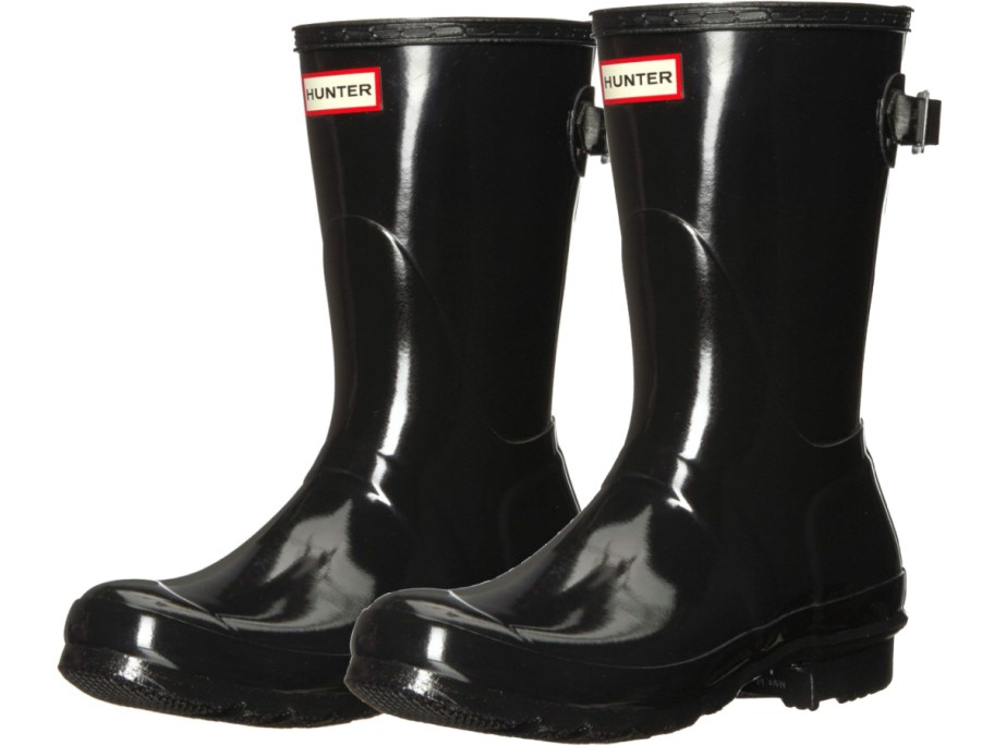 Hunter Women's Original Short Glossy Black