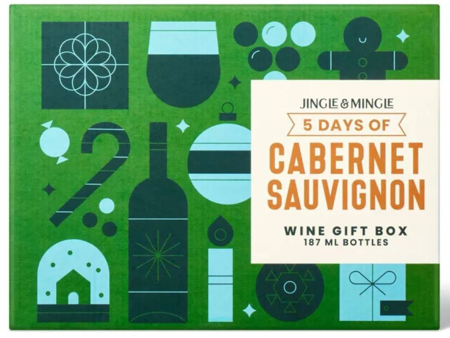 Jingle & Mingle 5 Days of Cabernet Sauvignon stock image