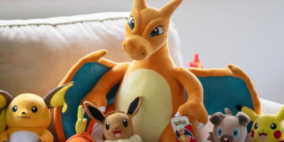 HUGE 24″ Charizard Pokémon Plush Just $25 on Walmart.com (Regularly $50)