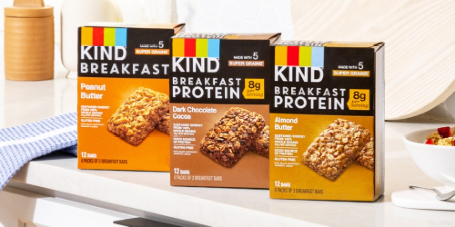 KIND Breakfast Protein Bars 6-Pack Just $2.99 Shipped on Amazon