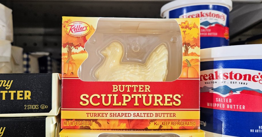 Turkey Shaped Butter is Back Just in Time for Thanksgiving