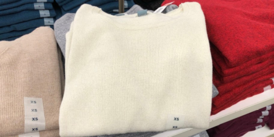 Up to 70% Off Old Navy Sweaters | Cozy Styles from $11 (Today Only!)
