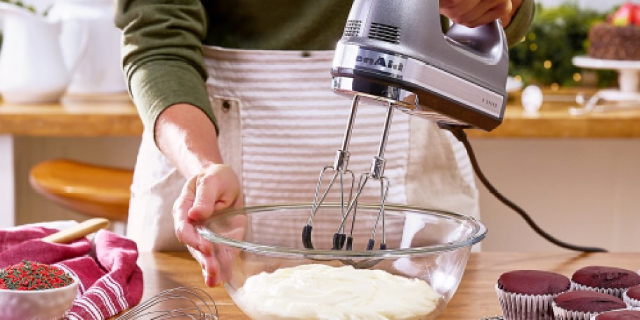 KitchenAid Hand Mixer Bundle from $44.98 Shipped ($125 Value)