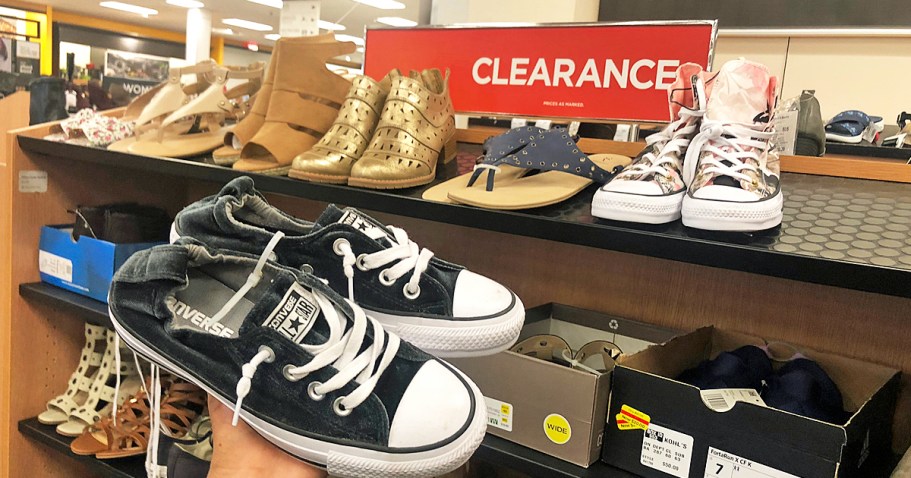 kohl's clearance shoes