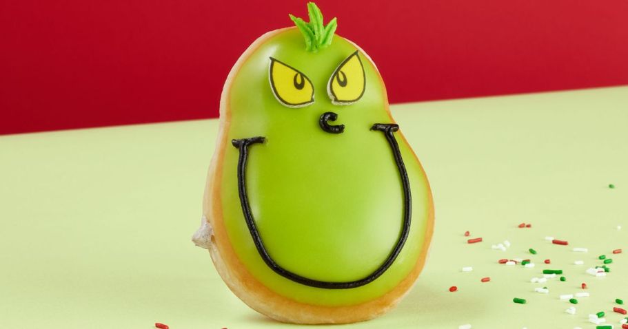 *NEW* Krispy Kreme Grinch Doughnut Collection (Drops 11/29)