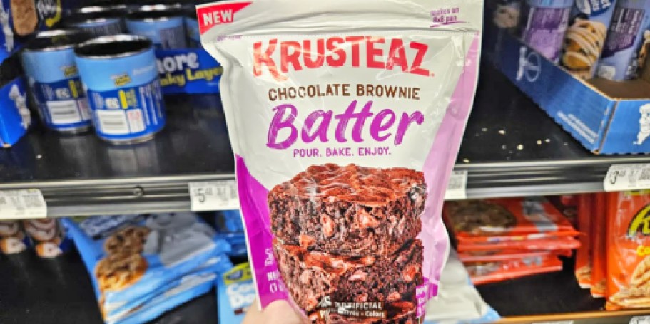 Two FREE Krusteaz Brownie AND Cupcake Batters After Cash Back at Kroger