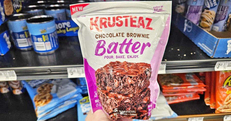 Two FREE Krusteaz Brownie AND Cupcake Batters After Cash Back at Kroger