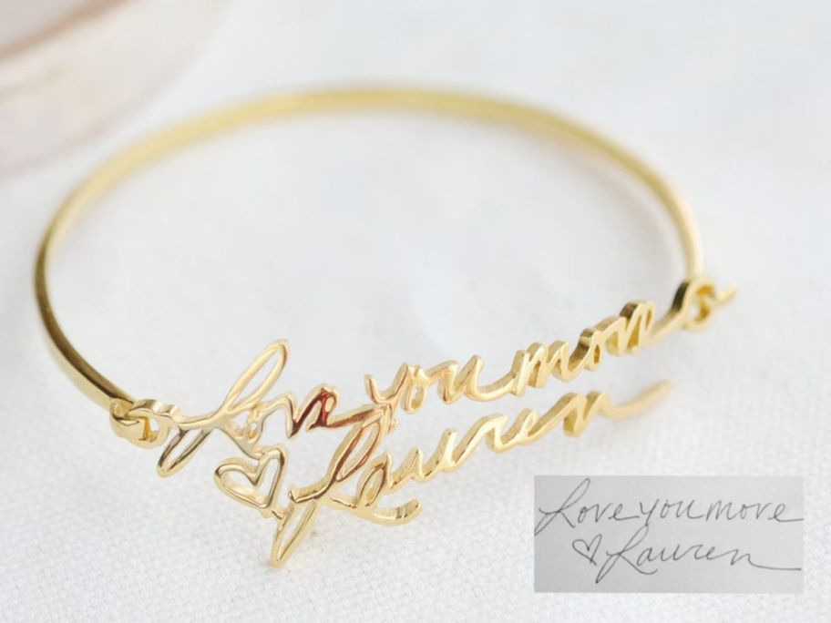 Mackenzie Treasury Handwriting Bracelet