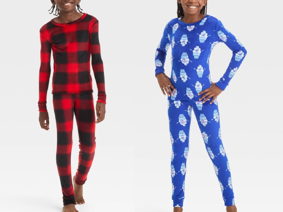 Matching kids pajama set