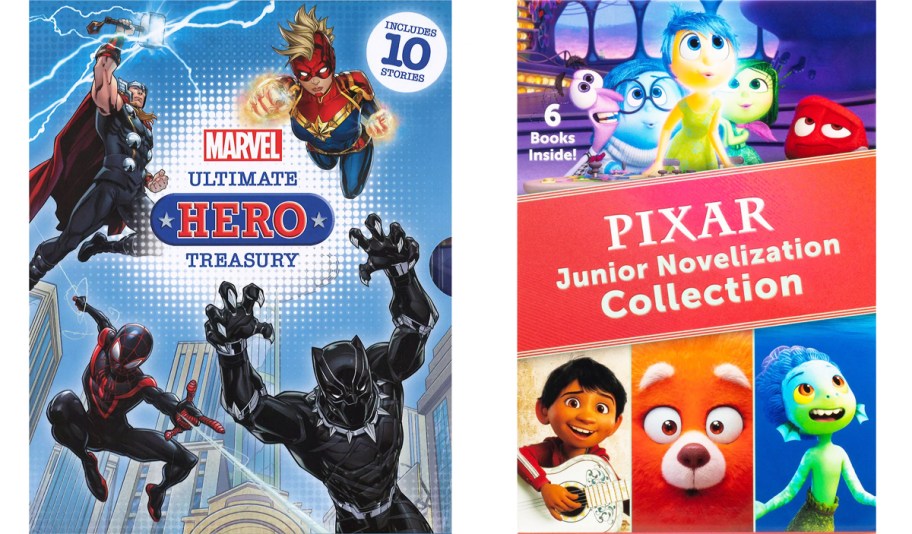 kids marvel and pixar books