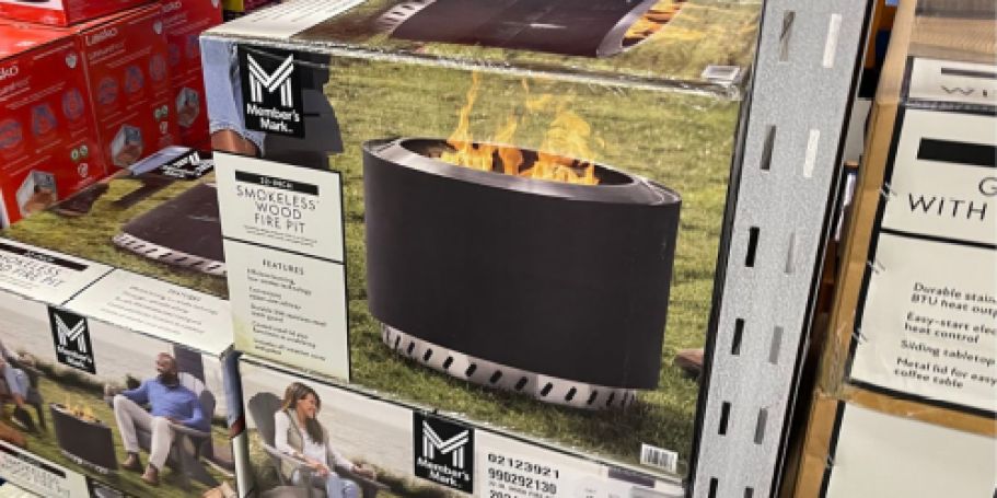 OVER 50% Off Sam’s Club Smokeless Fire Pit (Get the Solo Stove Look for $200 Less!)