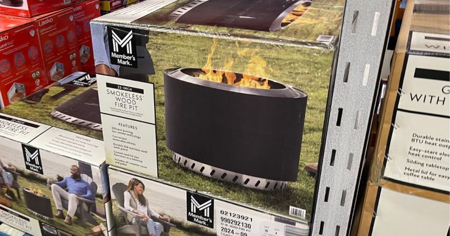 OVER 50% Off Sam’s Club Smokeless Fire Pit (Get the Solo Stove Look for $200 Less!)