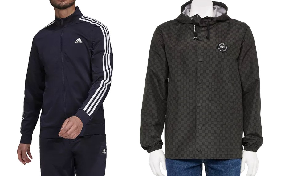 adidas and vans jackets