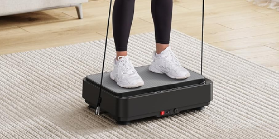 Vibration Plate Exercise Machine Only $55.99 Shipped on Amazon