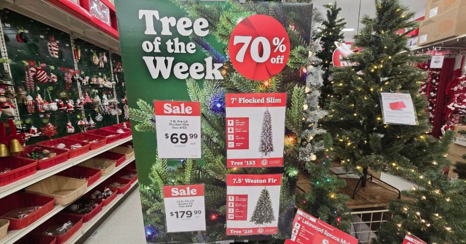 Up to 70% Off Michaels Christmas Trees | Prices from $19.99!