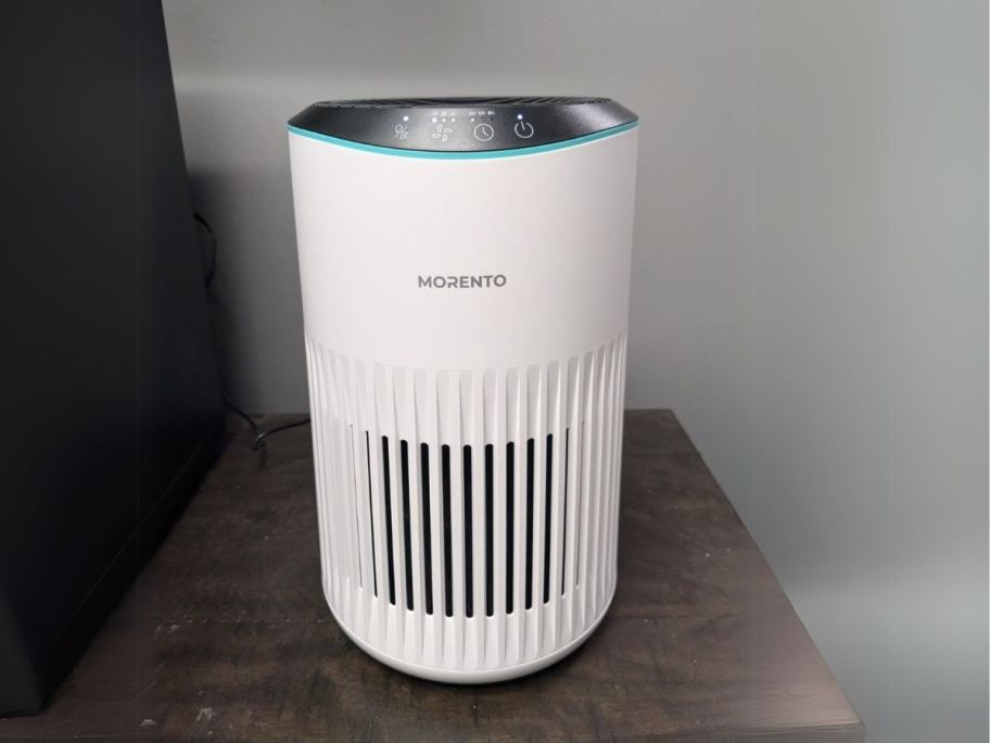 Morento Air Purifier on table