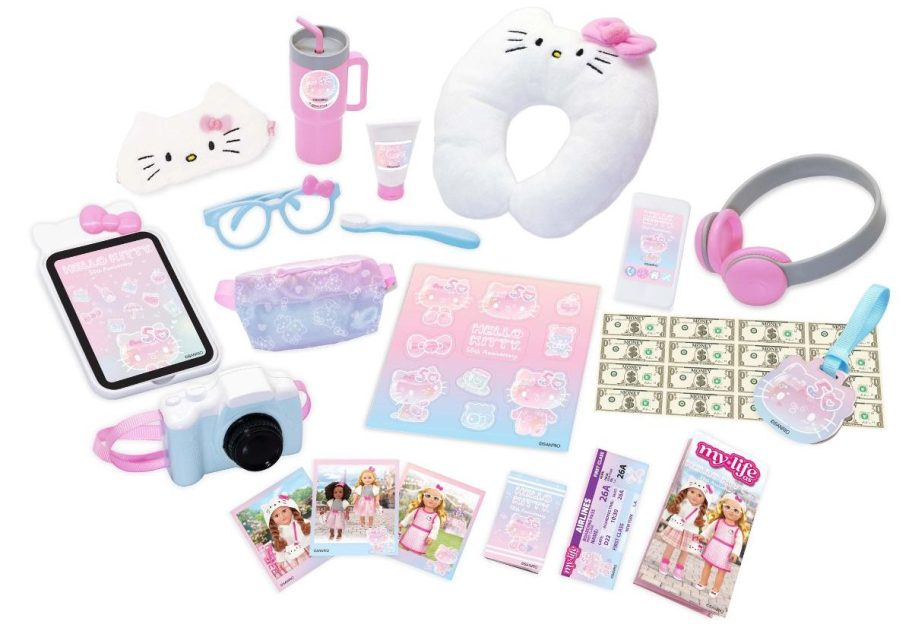 My Life As Hello Kitty Travel Play Set stock image