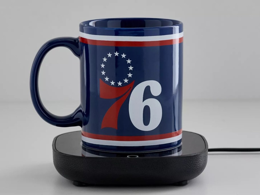 NBA Mug Warmer Set with 76ers logo