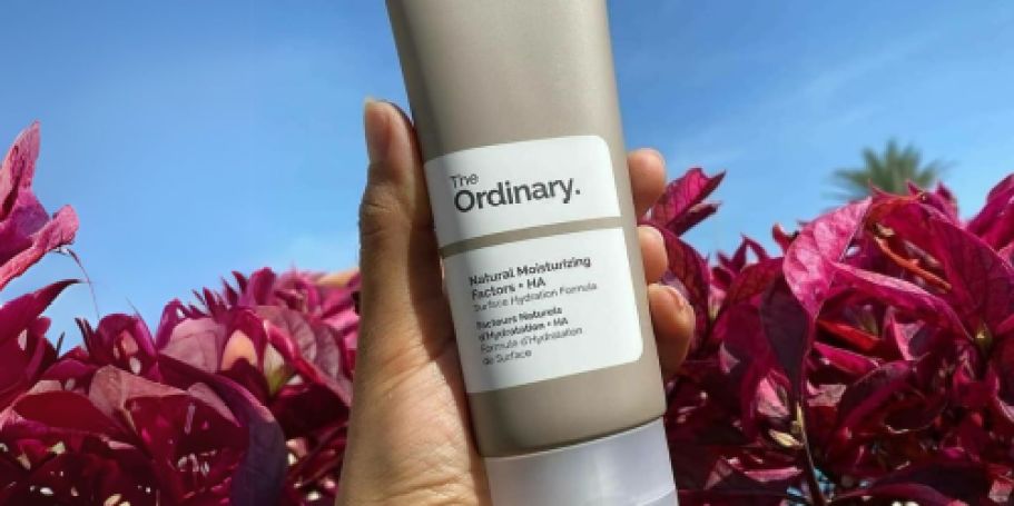 GO! Rare Savings on The Ordinary Skincare + FREE Full-Size Moisturizer