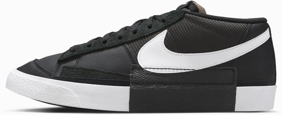 black and white nike sneaker