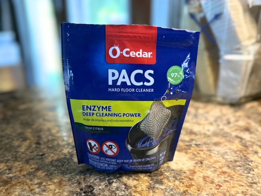 O-Cedar Hard Floor Cleaning Pacs 24-Count Only $10.39 Shipped on Amazon