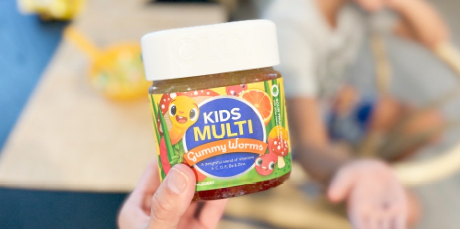 Over 50% Off OLLY Children’s Vitamins & Supplements on Amazon