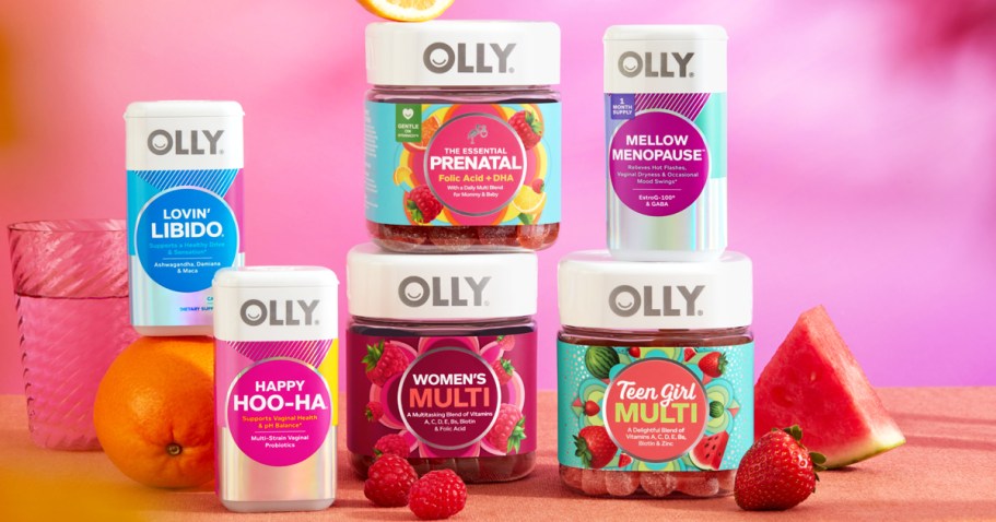 OLLY Women’s Vitamins from $8.54 Shipped on Amazon (Regularly $14)