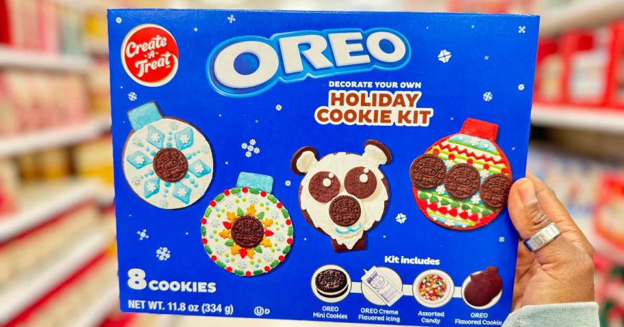 New OREO Holiday Cookie Kit at Target – Makes 8 Ornament Cookies!