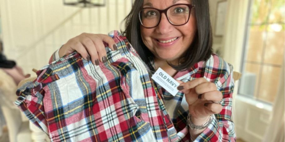 Old Navy Black Friday Sale Ends Tonight | Matching Holiday Pajamas from $6