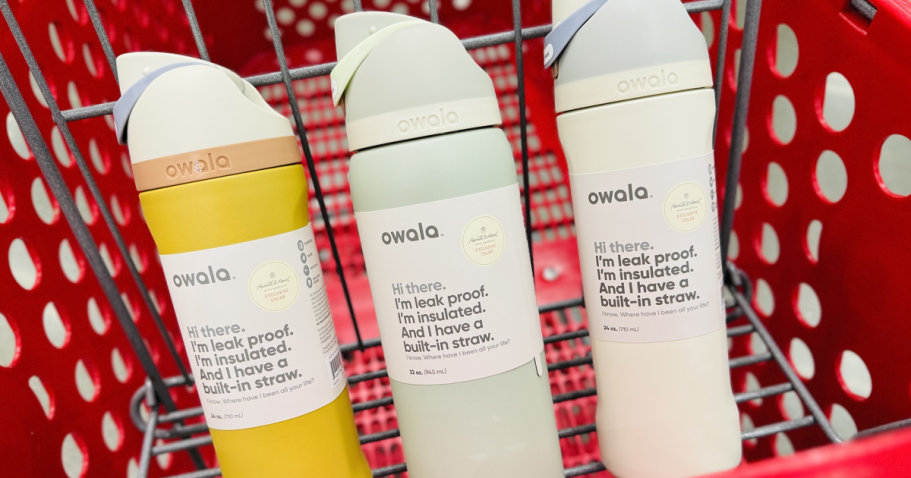 NEW Owala x Hearth & Hand Water Bottles at Target – These Won’t Last Long!