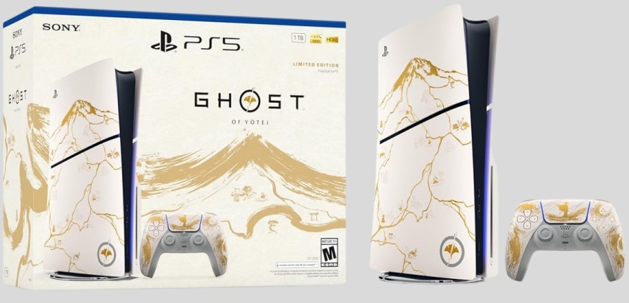 PS5 Yotei Bundle Box Main Unit and Controller