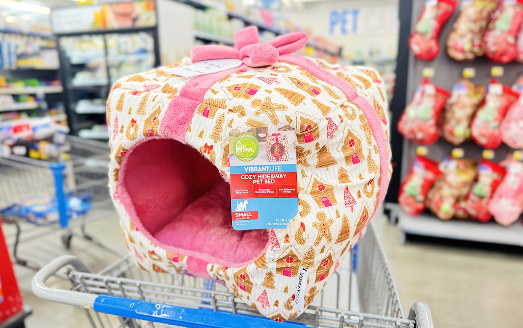 Holiday Pet Beds Only $17.97 on Walmart.com – 4 Cute Designs!