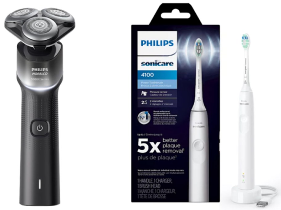 Philips Electric Shaver and Toothbrush